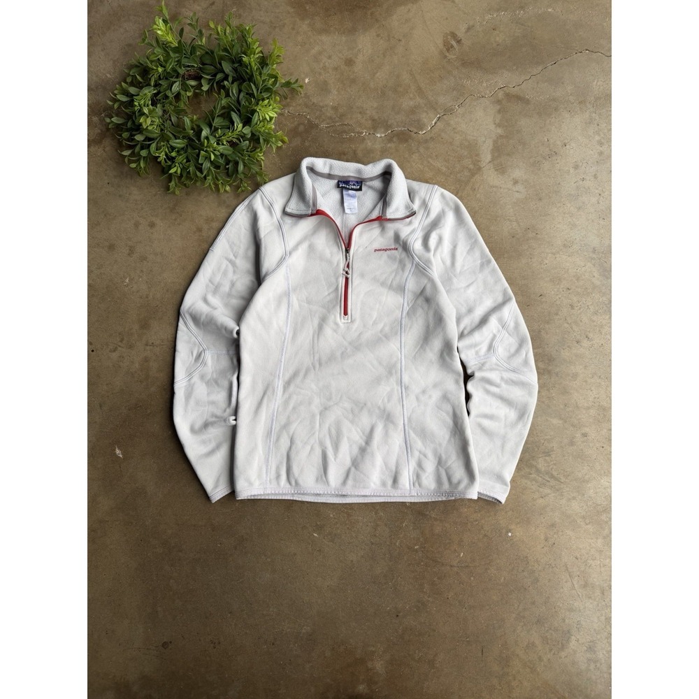 Patagonia Women's Powerstretch Thermal Sweater Quarter Zip‎ Small